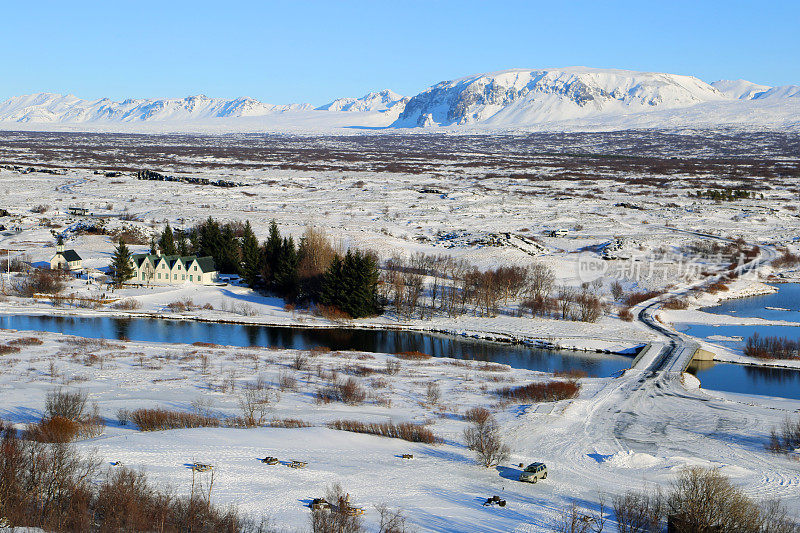冰岛:þingi at Thingvellir National Park